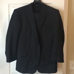 Jos. A. Bank Black pinstripe suit
